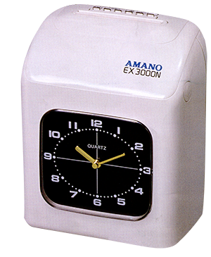 reloj de control Amano EX3000N